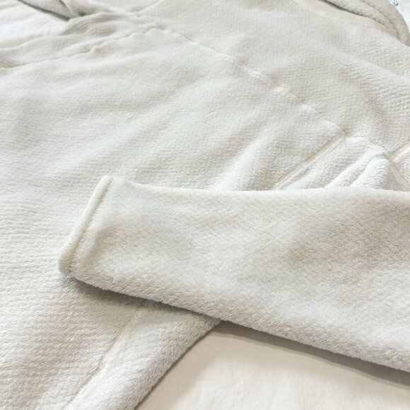 Patagonia Re-Tool Snap-T Fleece Pullover Cream Raw Linen Size L - Picture 9 of 10